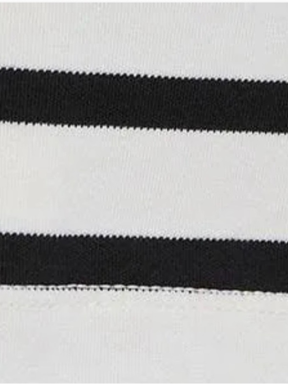 Spanx XL Striped Black & White Boatneck Mini Dress - Picture 4 of 6